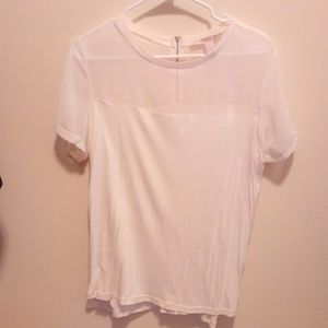 Sheer top t-shirt